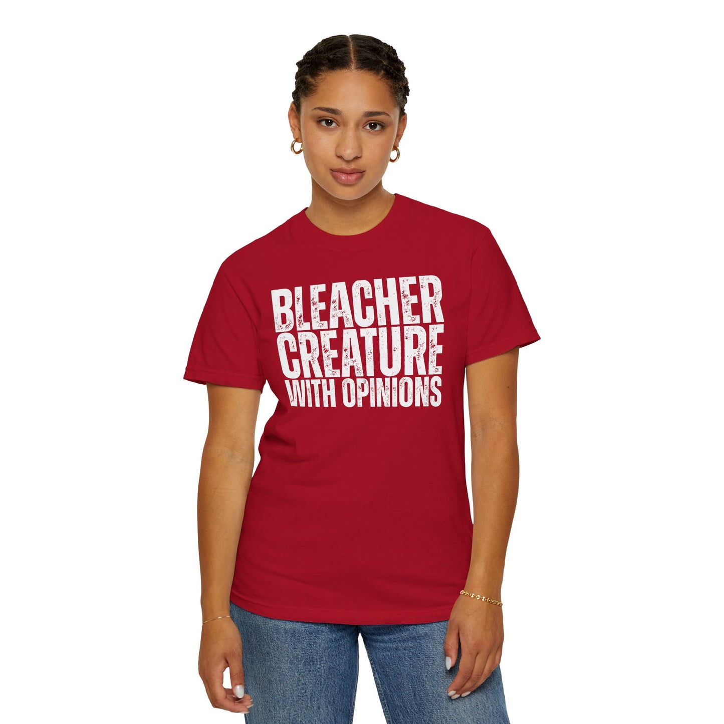 Bleacher Creature With Opinions T-Shirt