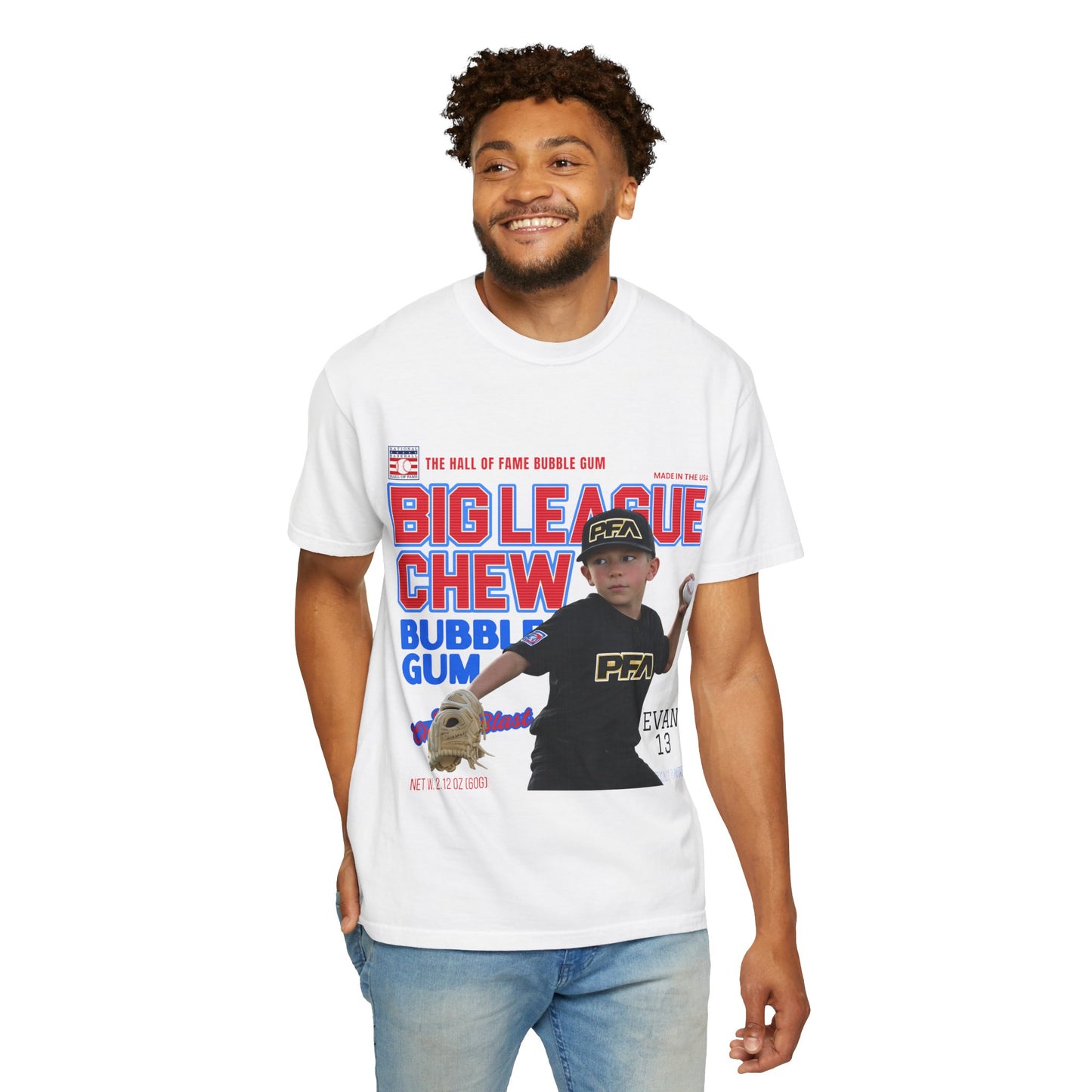 Customizable Retro Baseball Bubble Gum Tee
