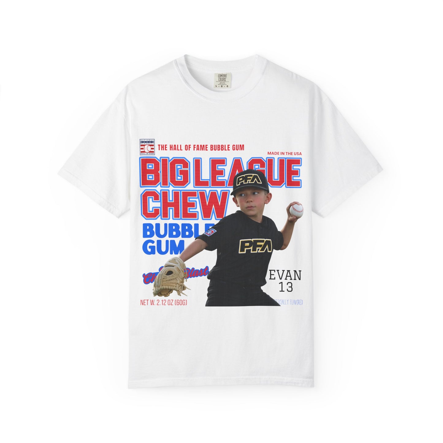 Customizable Retro Baseball Bubble Gum Tee