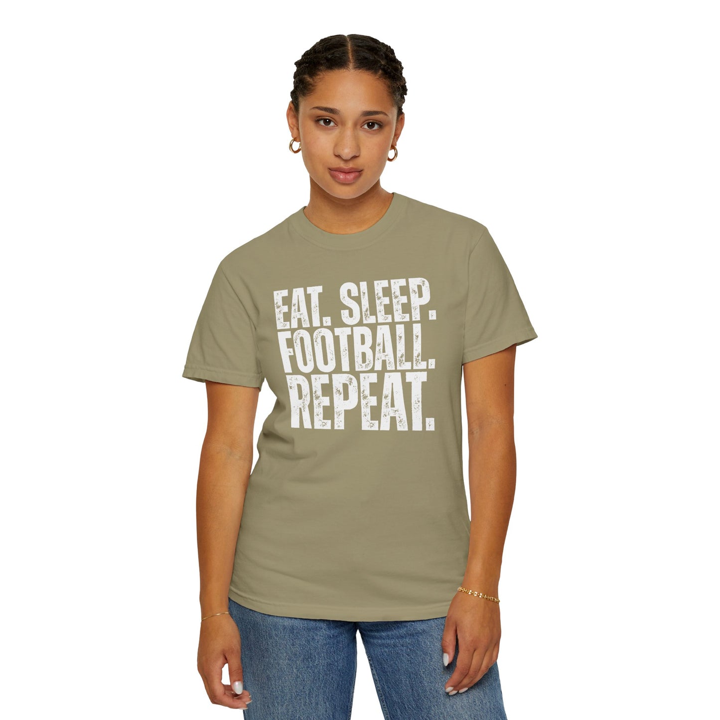 Eat. Sleep. Football. Repeat. T-Shirt