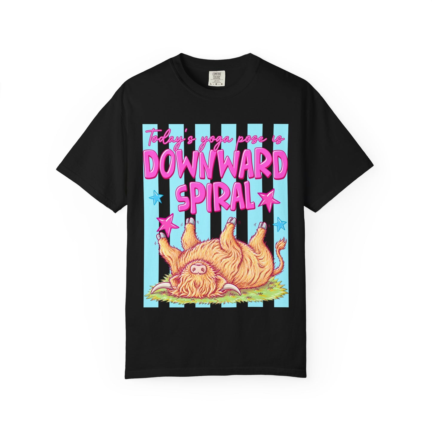 Downward Spiral Graphic Tee