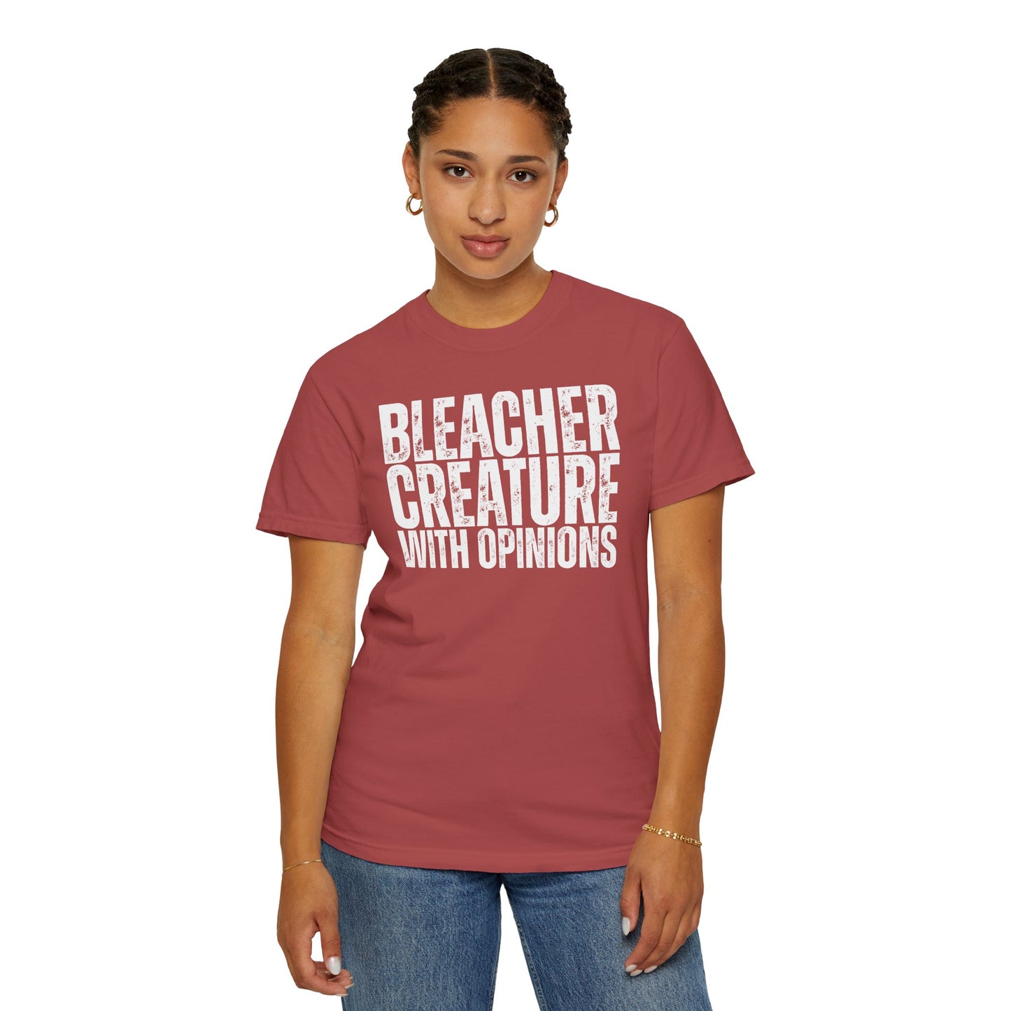Bleacher Creature With Opinions T-Shirt