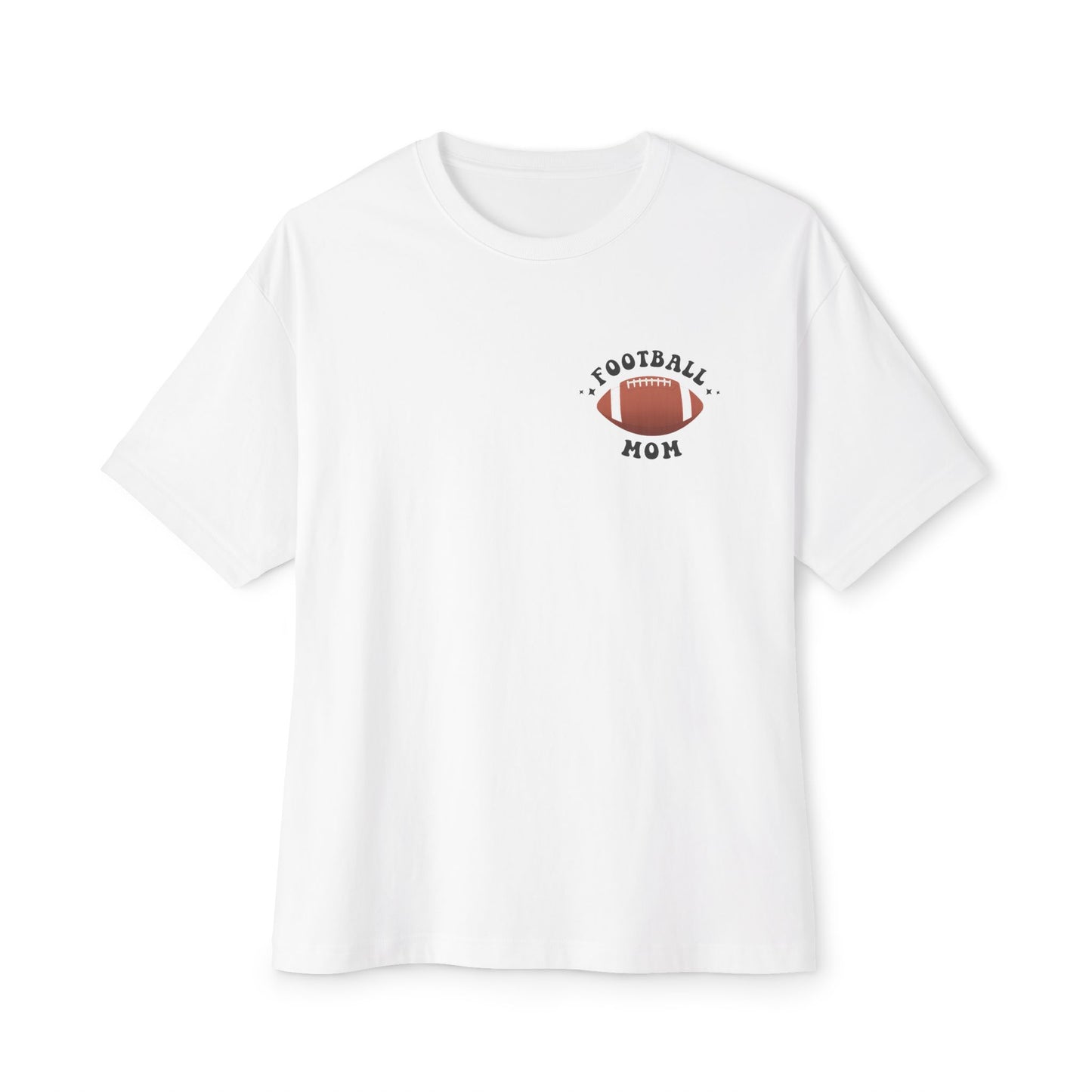 In MyFootball Mom Era Oversized Boxy Tee