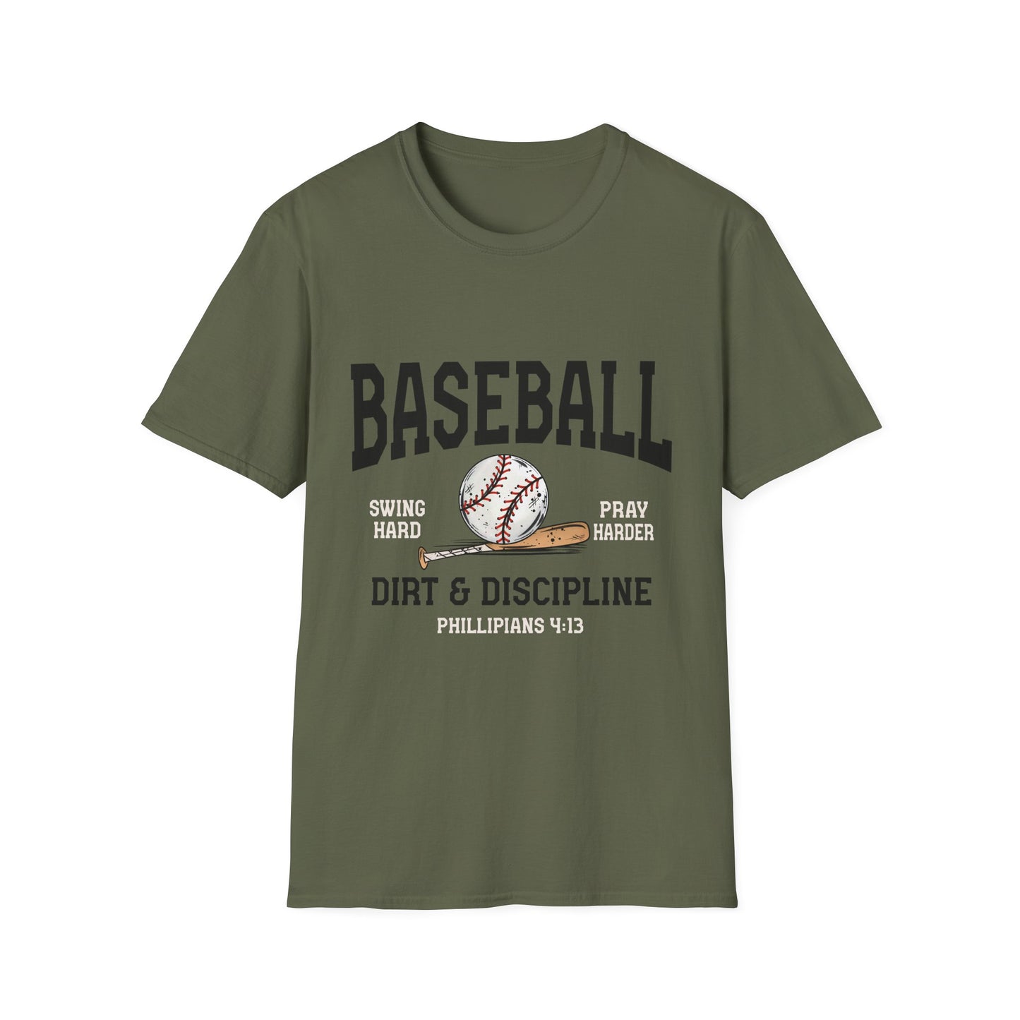 Baseball Dirt & Discipline T-Shirt