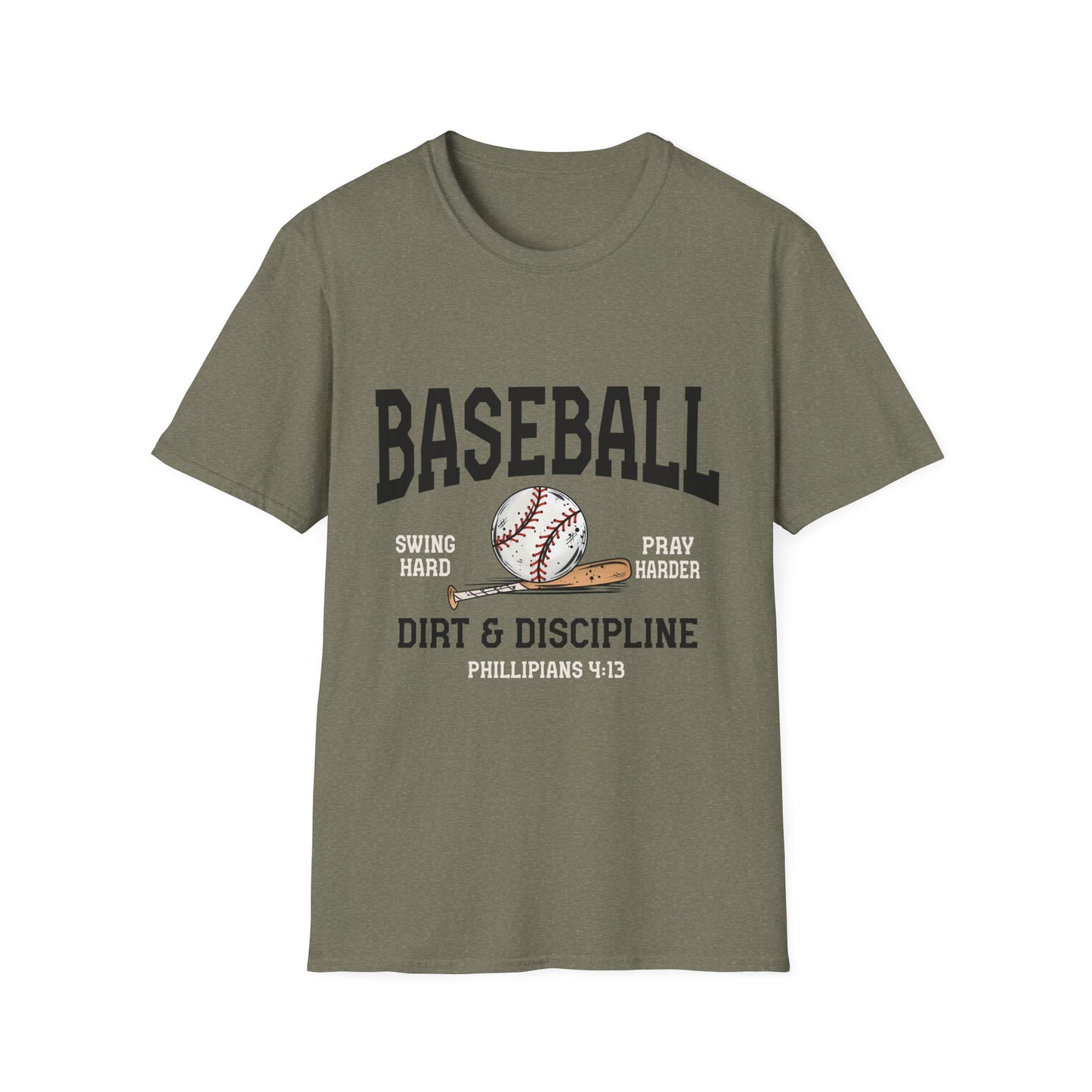 Baseball Dirt & Discipline T-Shirt