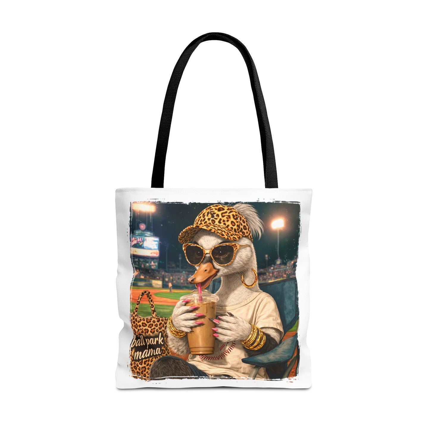 Baseball Mama Silly Goose Tote Bag