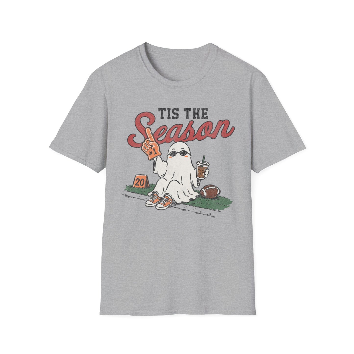 "Tis the Season" Cute Ghost Graphic Tee
