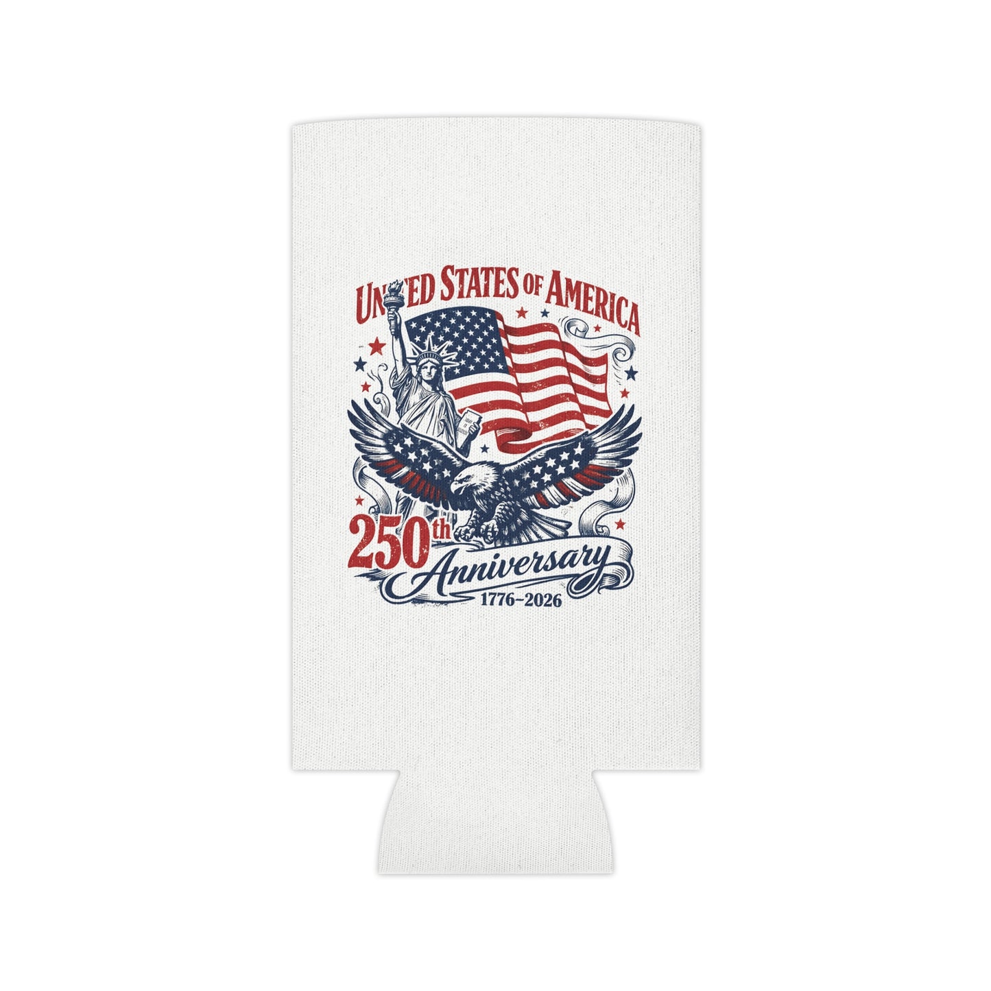 Koozie United States 250th Anniversary- slim/ regular