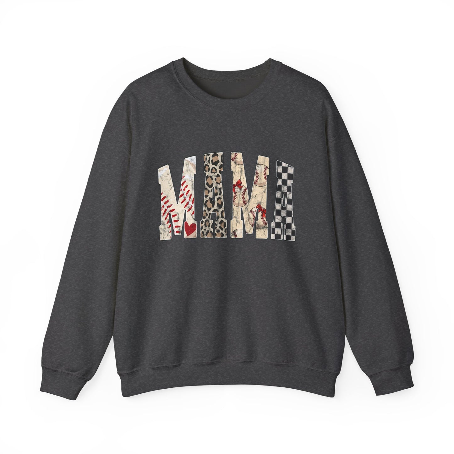 Baseball Mama Crew Neck Sweater