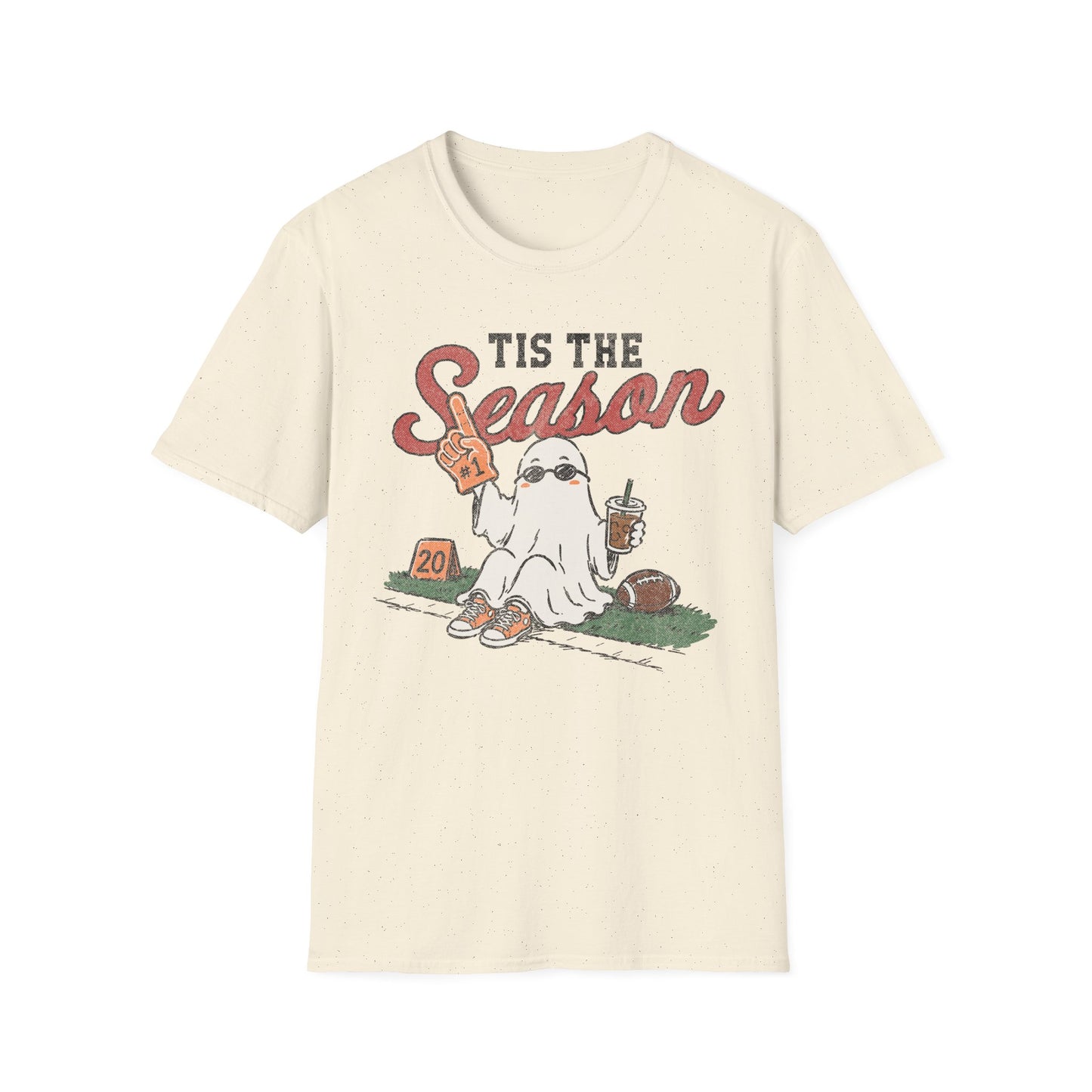 "Tis the Season" Cute Ghost Graphic Tee