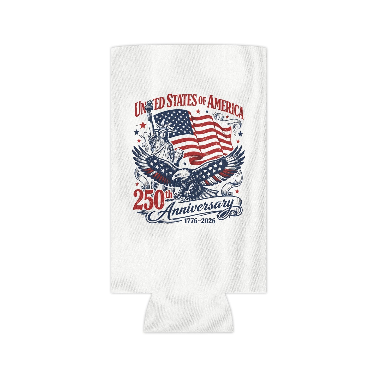 Koozie United States 250th Anniversary- slim/ regular