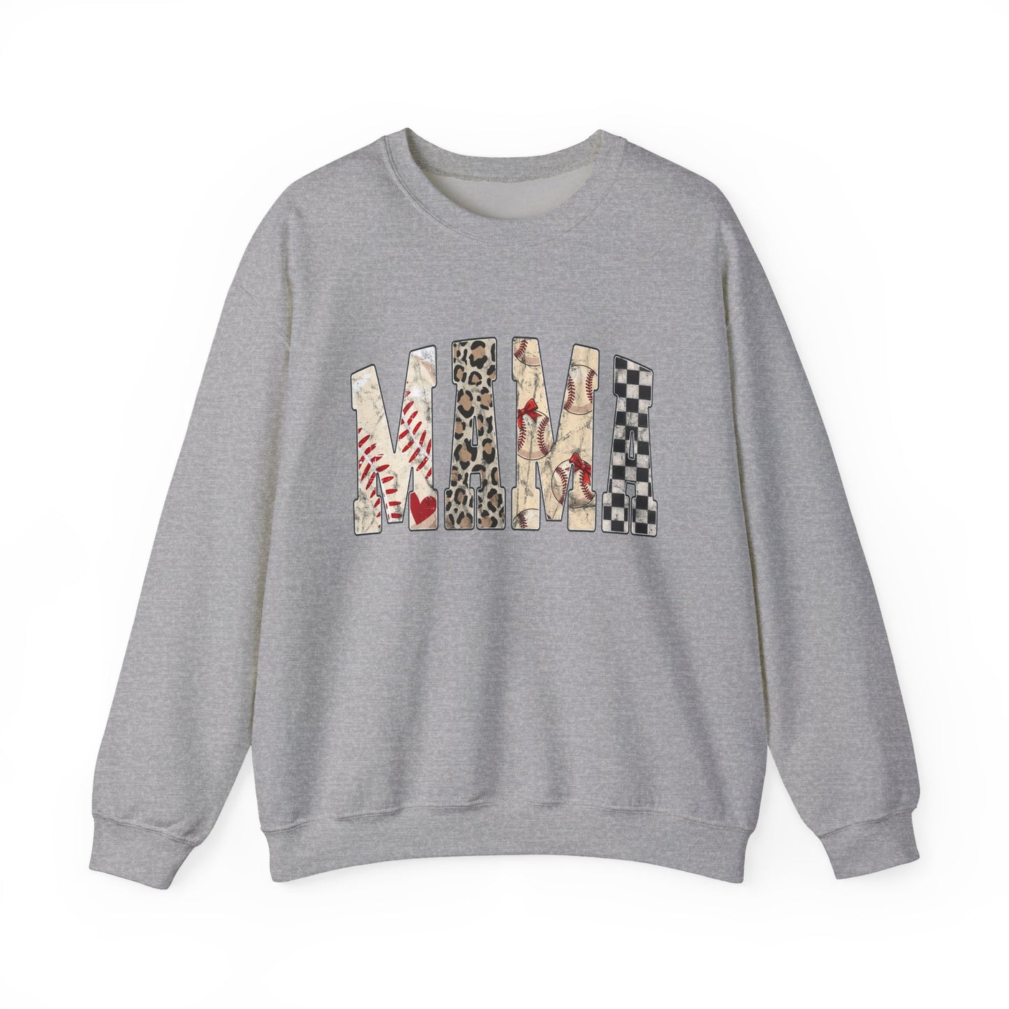 Baseball Mama Crew Neck Sweater
