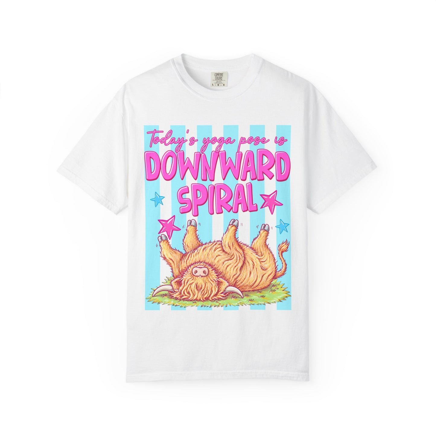 Downward Spiral Graphic Tee
