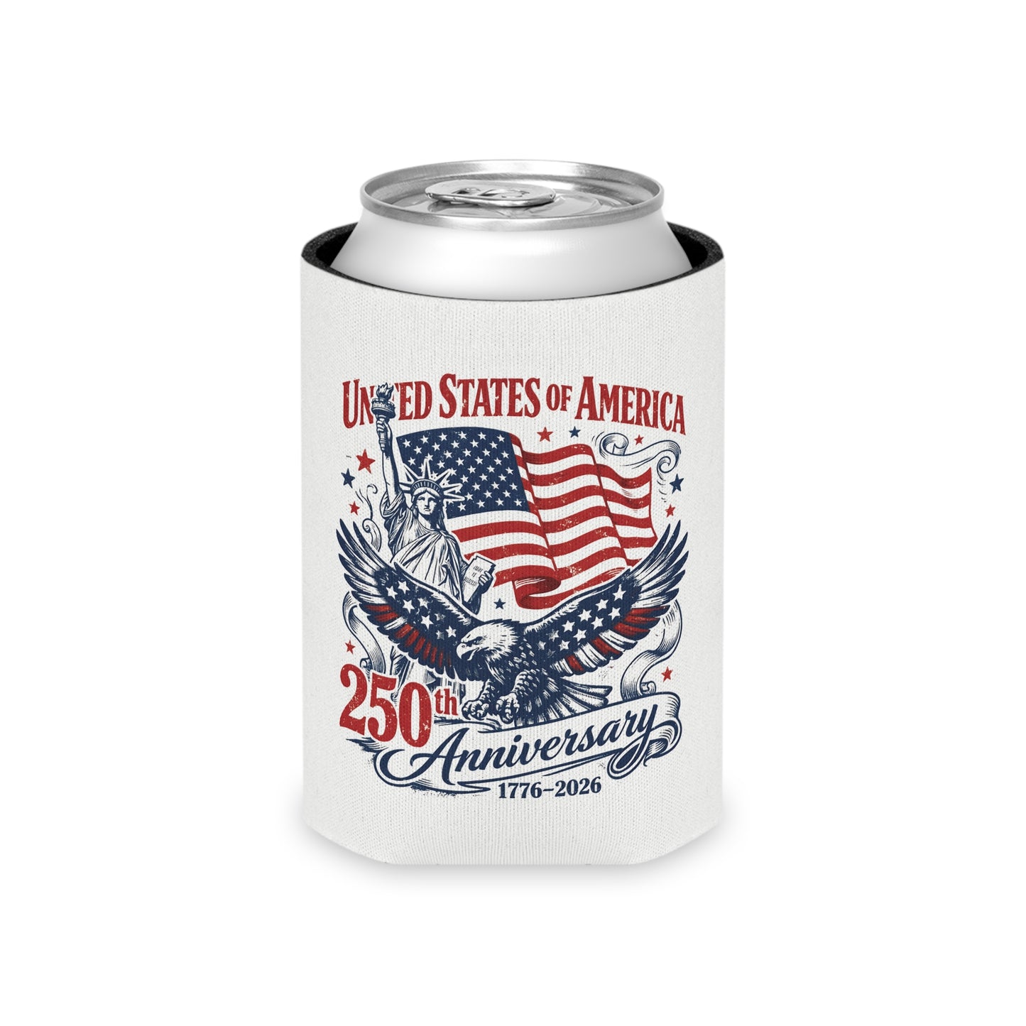 Koozie United States 250th Anniversary- slim/ regular