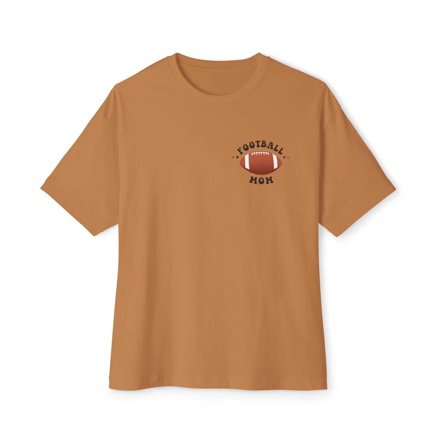 In MyFootball Mom Era Oversized Boxy Tee