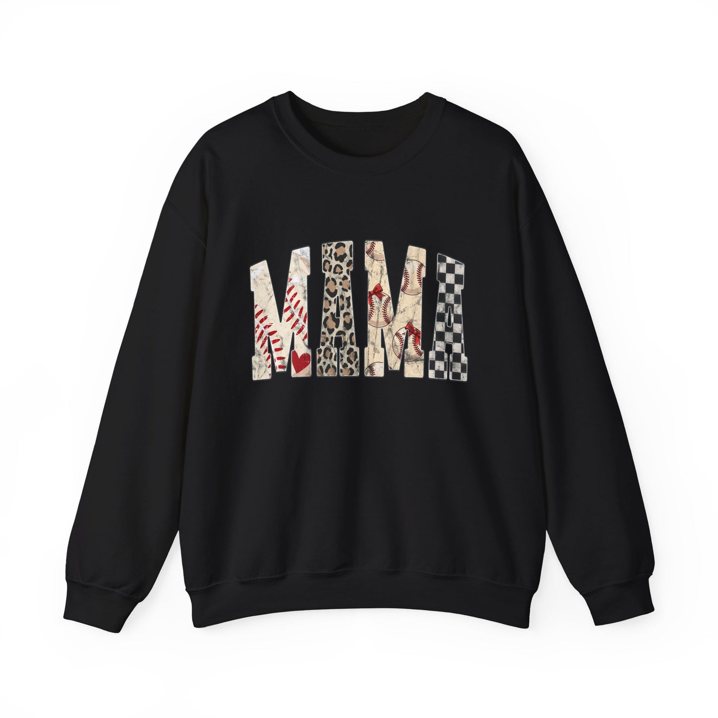 Baseball Mama Crew Neck Sweater