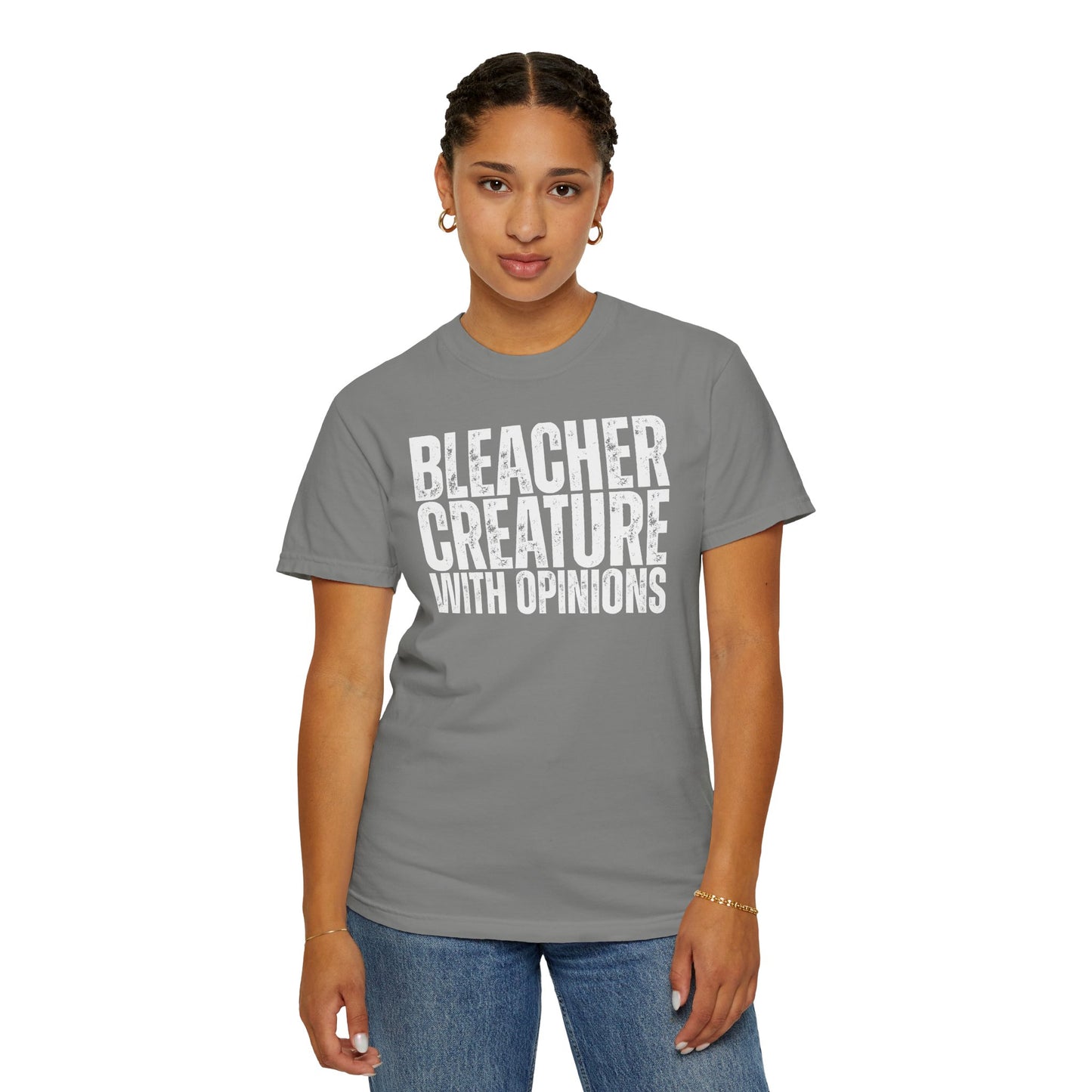 Bleacher Creature With Opinions T-Shirt