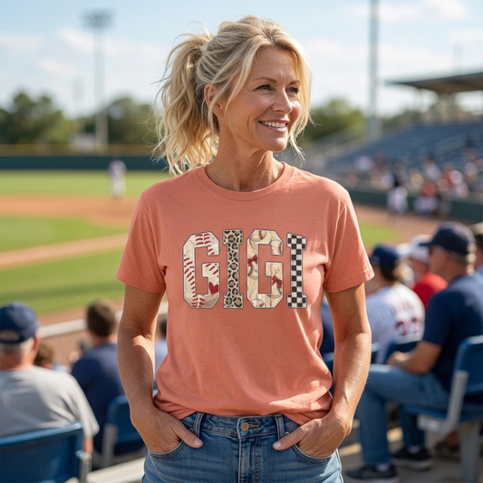GIGI Baseball TEE