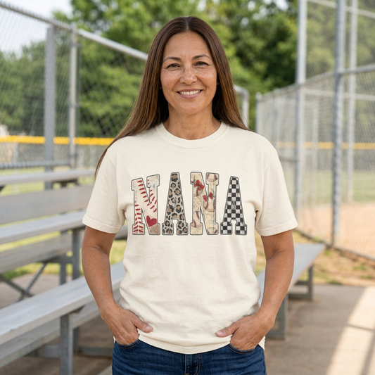Nana Baseball TEE