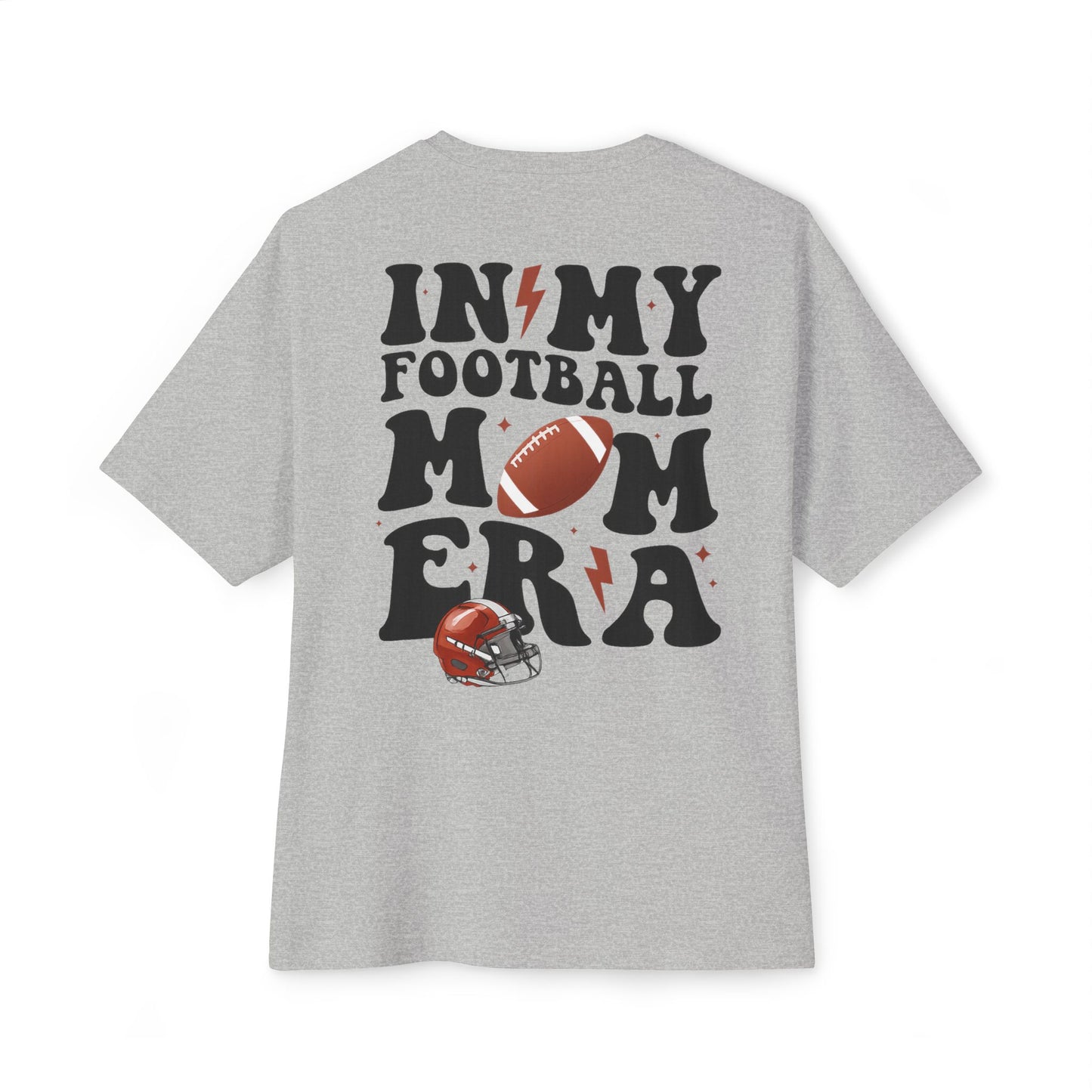 In MyFootball Mom Era Oversized Boxy Tee