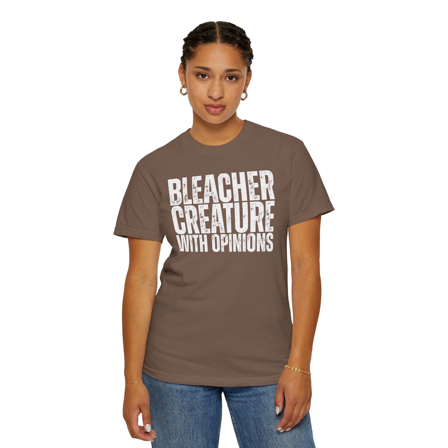 Bleacher Creature With Opinions T-Shirt