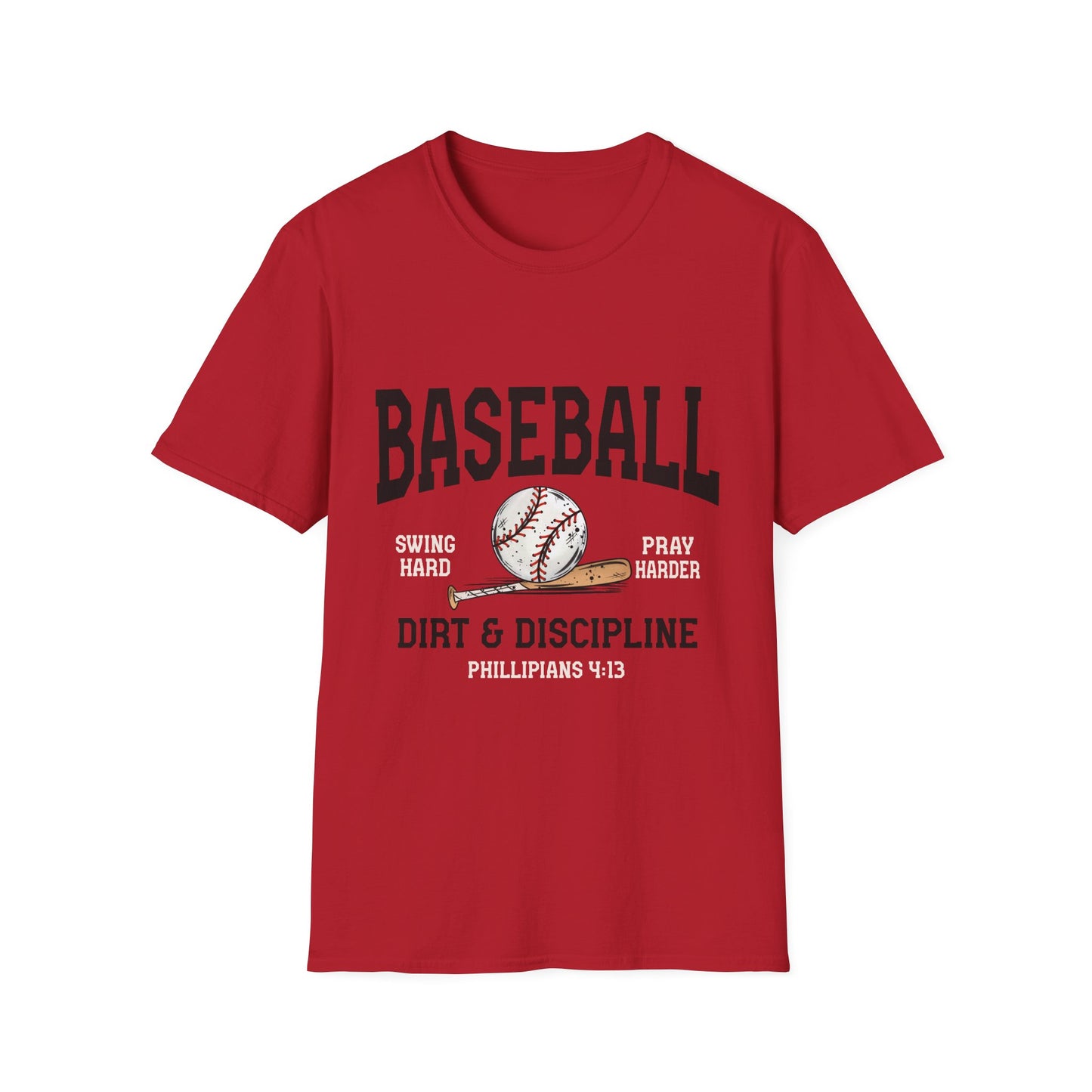 Baseball Dirt & Discipline T-Shirt