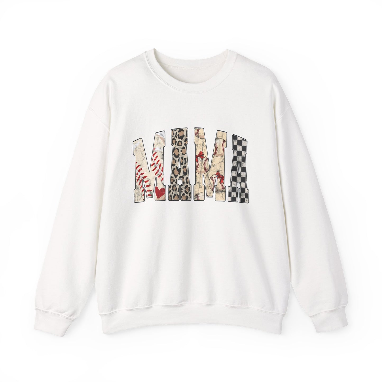 Baseball Mama Crew Neck Sweater