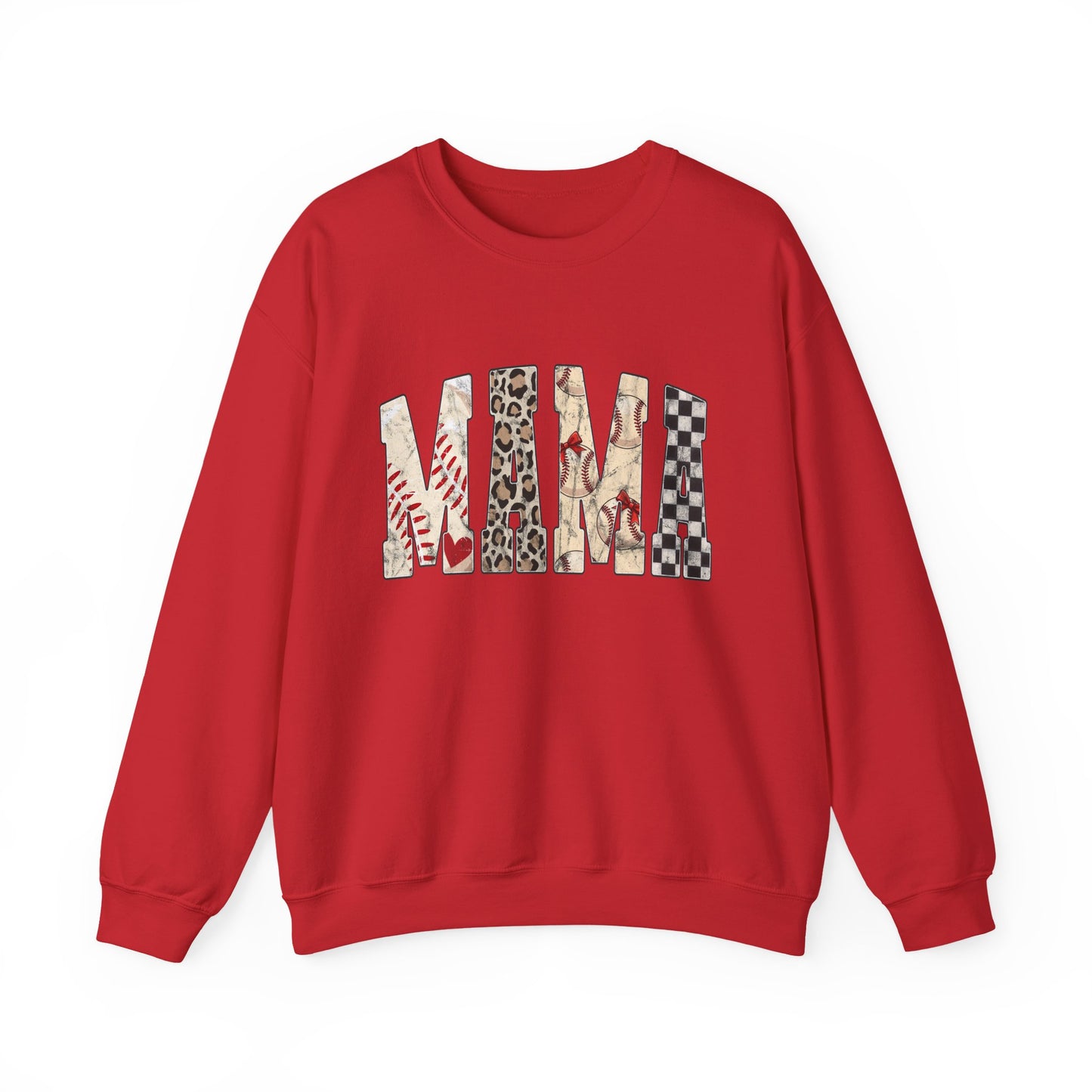 Baseball Mama Crew Neck Sweater