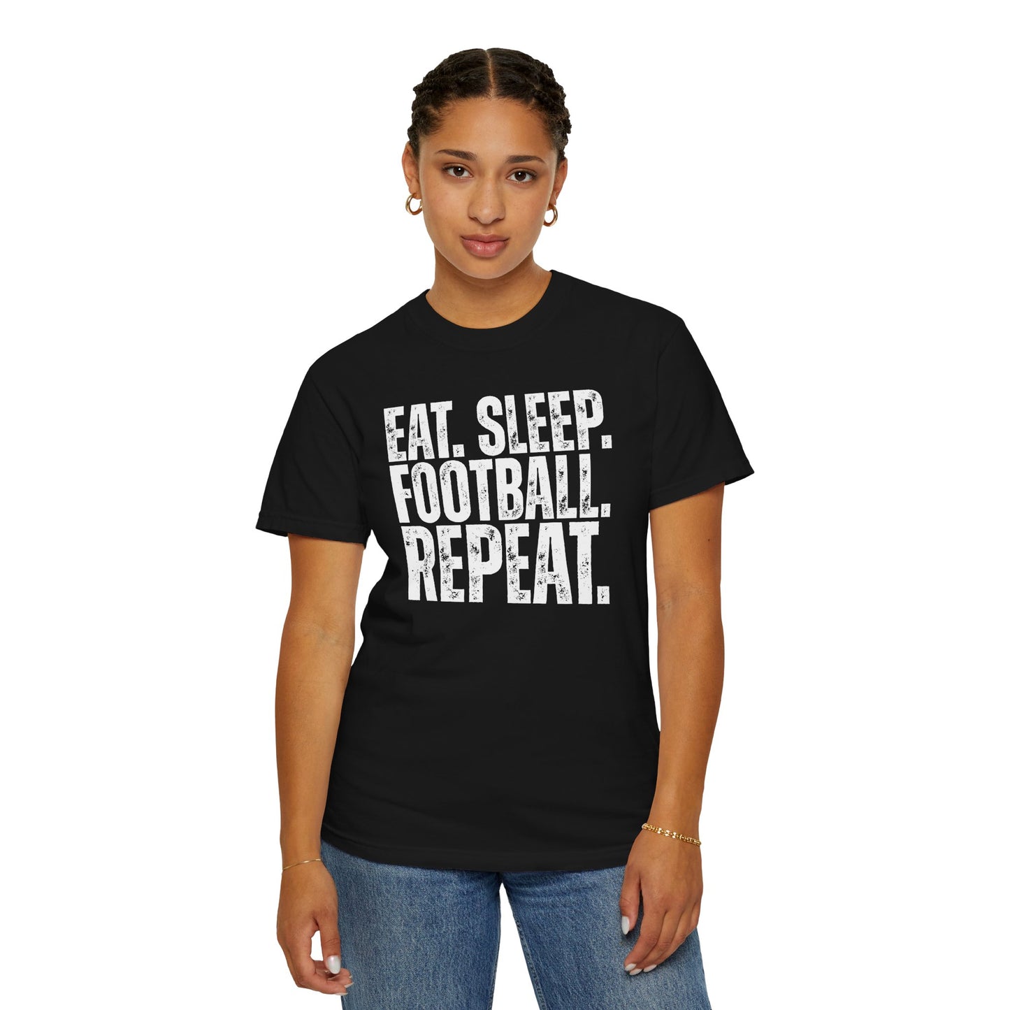 Eat. Sleep. Football. Repeat. T-Shirt