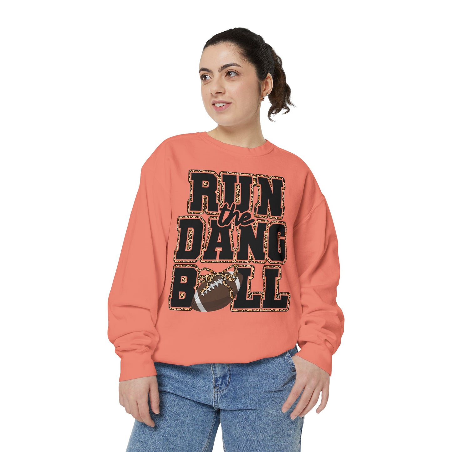 Run the Dang Ball Sweatshirt Football Crewneck
