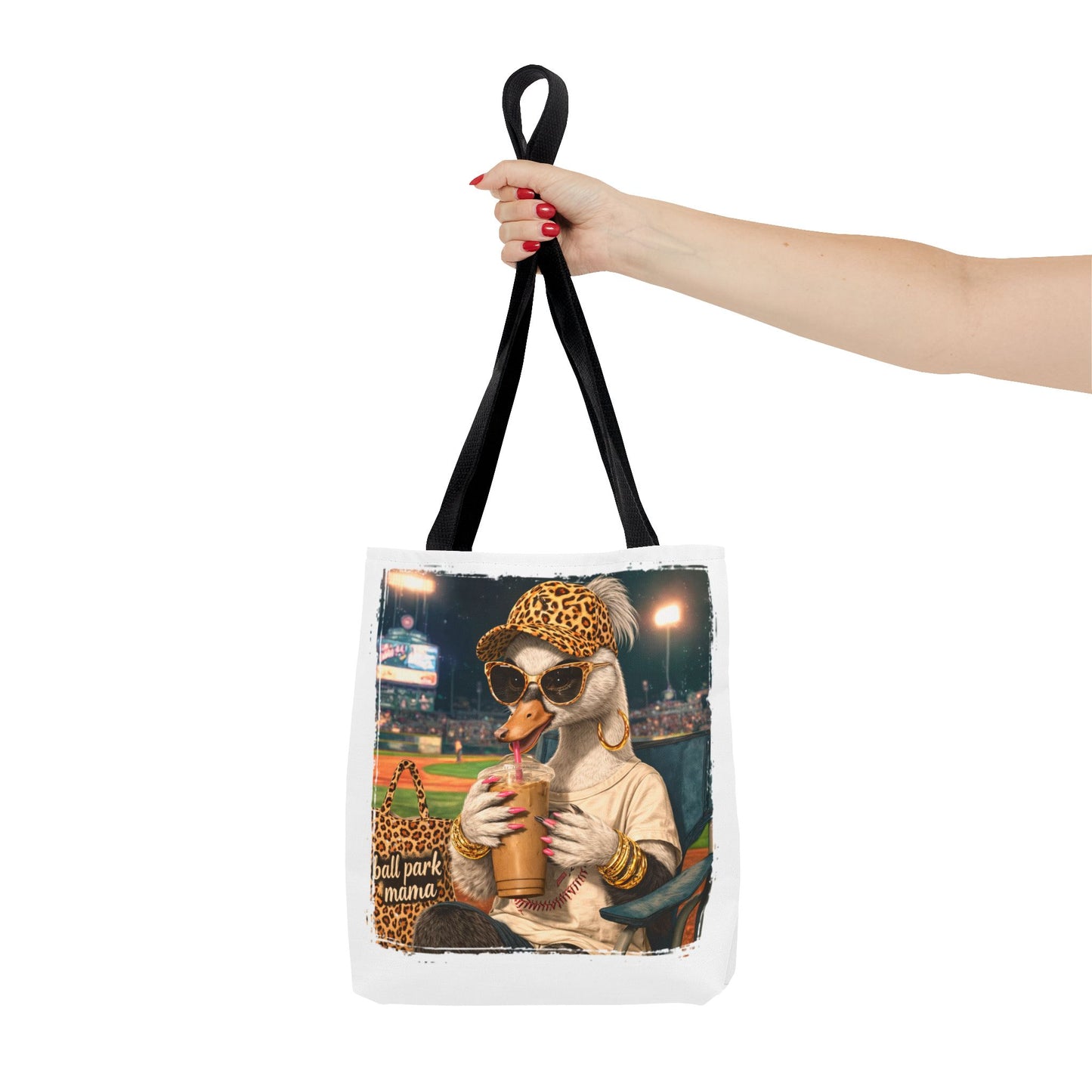 Baseball Mama Silly Goose Tote Bag