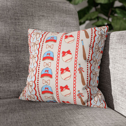 Coquette Baseball pillow case