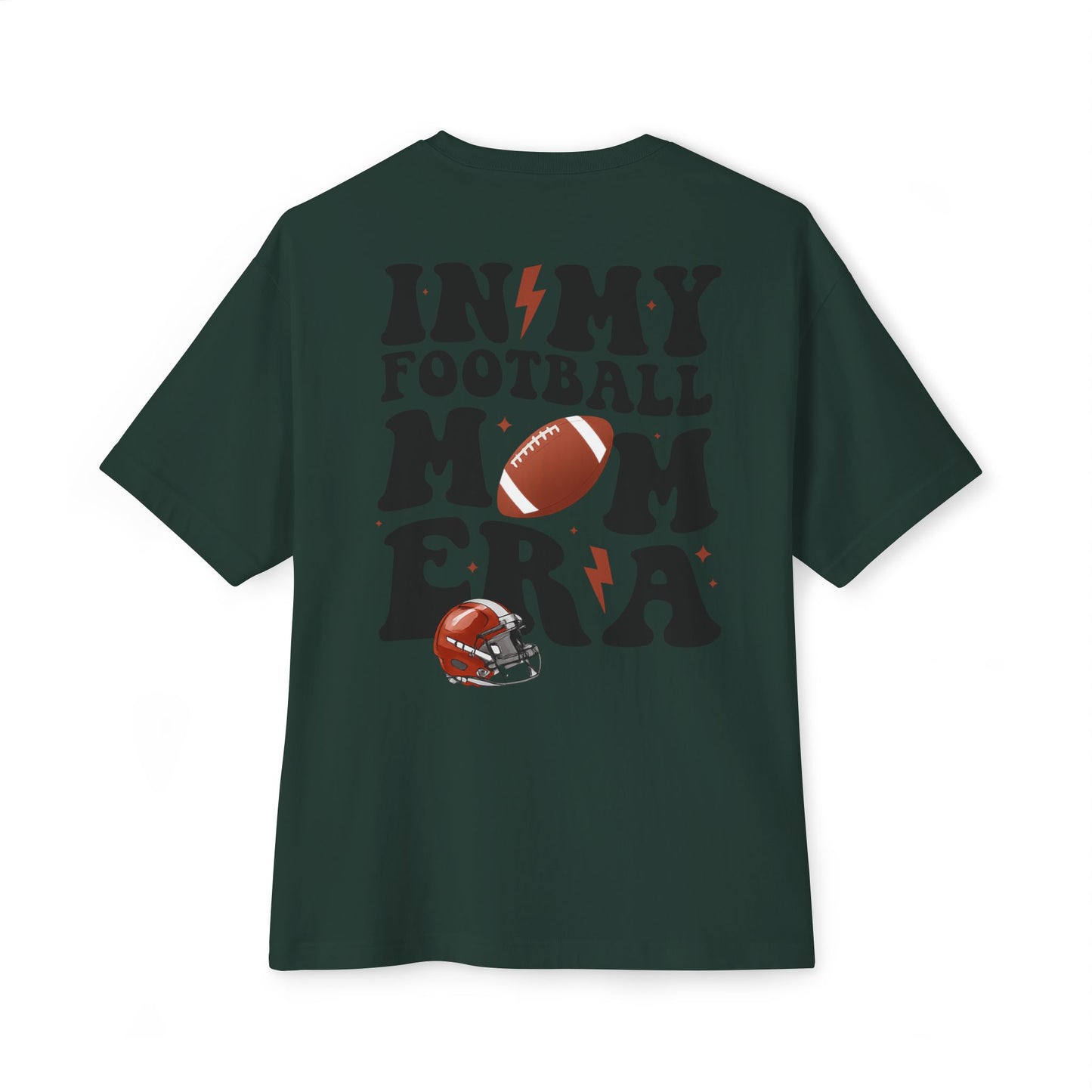 In MyFootball Mom Era Oversized Boxy Tee