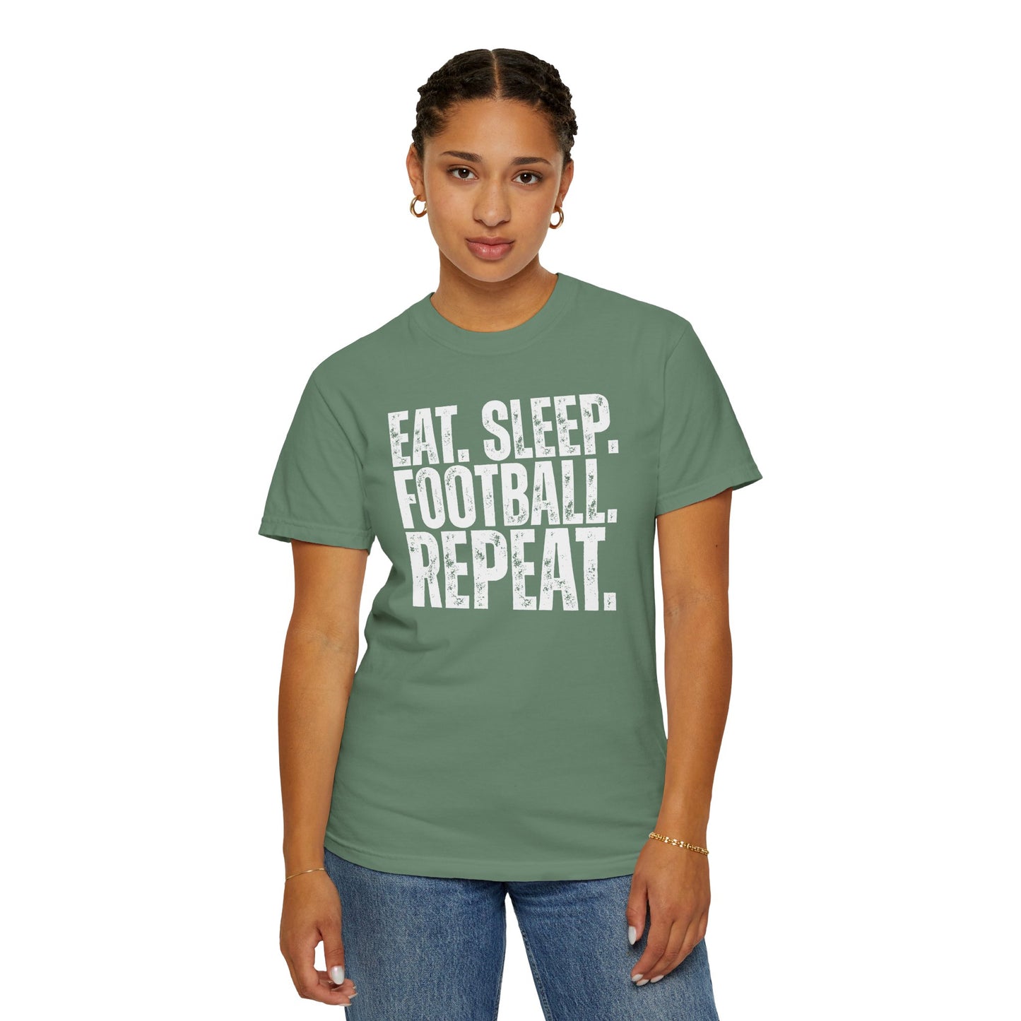 Eat. Sleep. Football. Repeat. T-Shirt