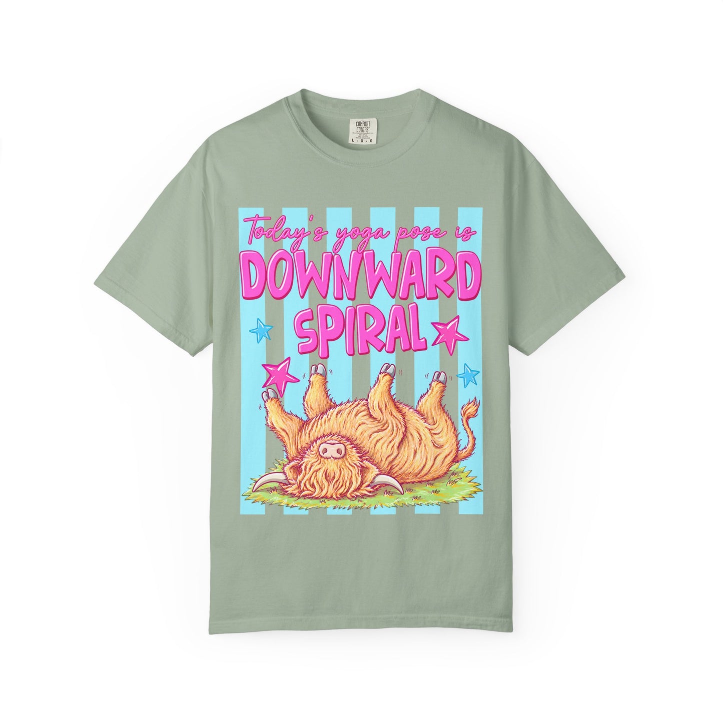 Downward Spiral Graphic Tee