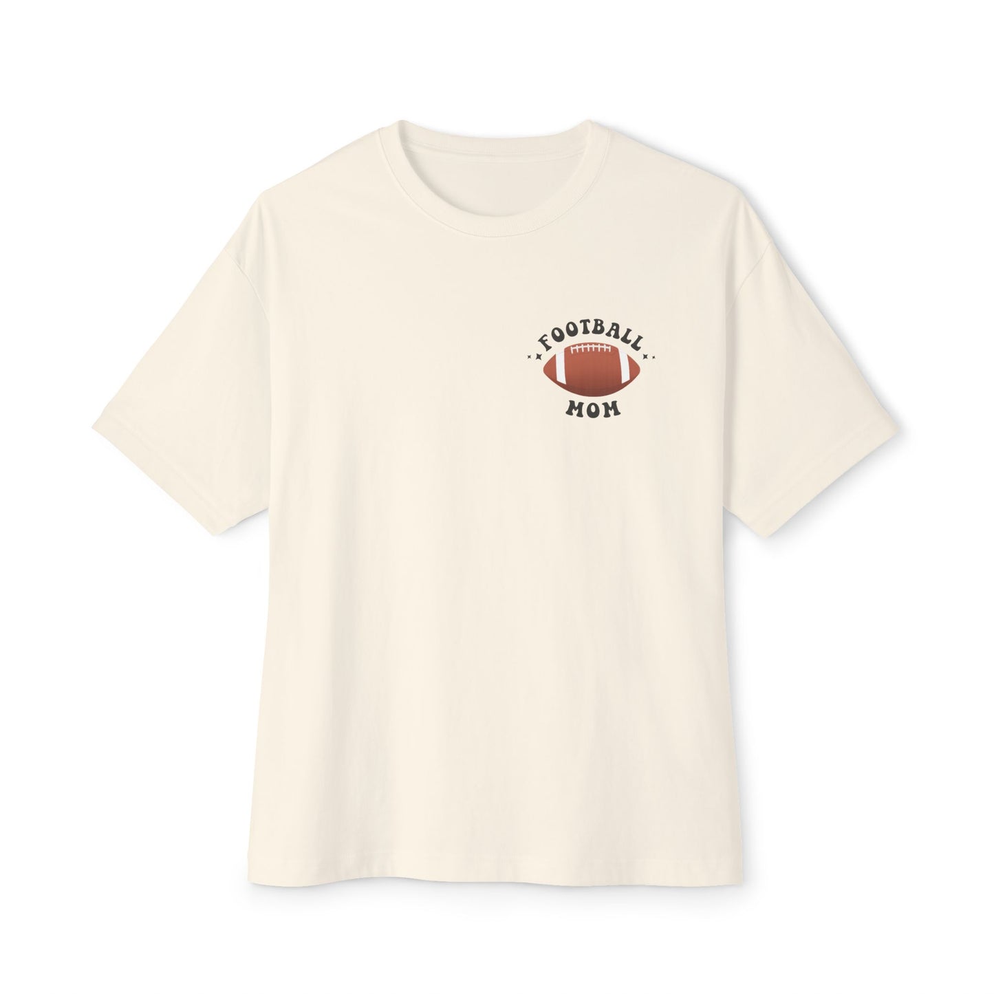 In MyFootball Mom Era Oversized Boxy Tee