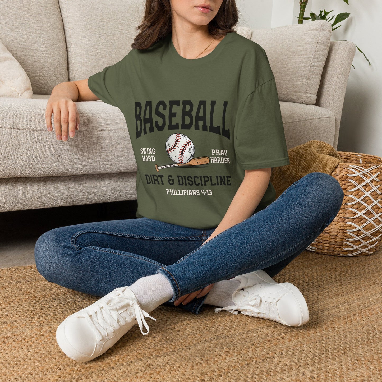 Baseball Dirt & Discipline T-Shirt
