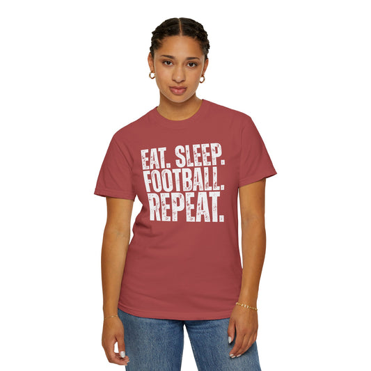 Eat. Sleep. Football. Repeat. T-Shirt