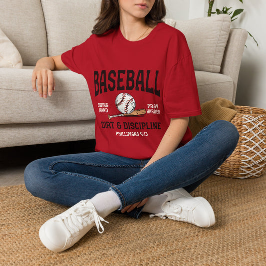 Baseball Dirt & Discipline T-Shirt